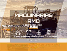 Tablet Screenshot of maquinariasamo.com